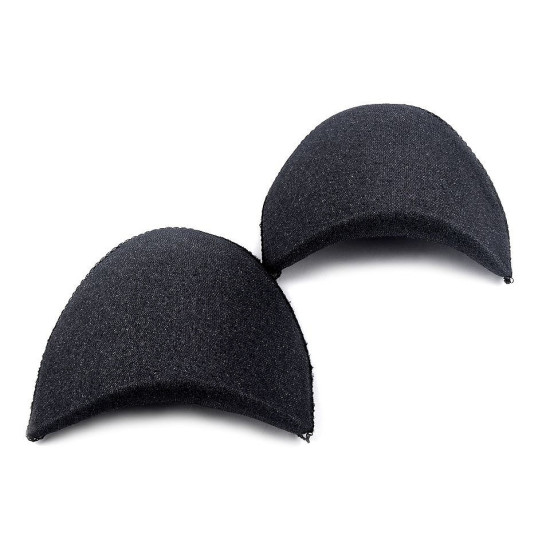 Pernițe pentru umeri, grosime 1,4 cm - Negru (20 Perechi) Pernițe pentru umeri, grosime 1,4 cm - Negru (20 Perechi)