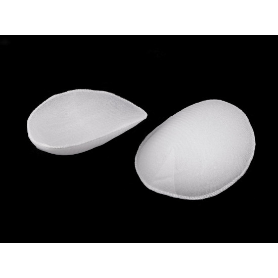 Întăritură / pernițe pentru umeri,  grosime 13 mm - Alb (10 Perechi)