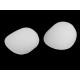 Întăritură / pernițe pentru umeri, 15 mm - Alb (100 Perechi) Întăritură / pernițe pentru umeri, 15 mm - Alb (100 Perechi)
