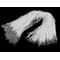 Bază colier organza și șnur cerat, 43 cm - Alb (10 Bucăți)