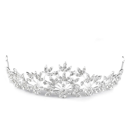 Diademă cu strasuri - Cristal (3 Bucăți) Diademă cu strasuri - Cristal (3 Bucăți)