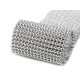 Bandă decorativă cu perle, lățime 50 mm - Alb sidefat (36 Metri) Bandă decorativă cu perle, lățime 50 mm - Alb sidefat (36 Metri)