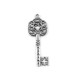 Pandantiv cheie, 21x56 mm - Alamă antică (2 Bucăți) Pandantiv cheie, 21x56 mm - Alamă antică (2 Bucăți)