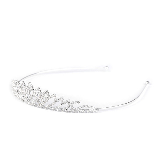 Diademă cu strasuri - Cristal (3 Bucăți) Diademă cu strasuri - Cristal (3 Bucăți)