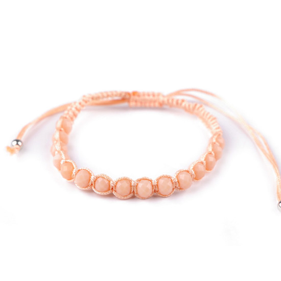Brăţară shamballa cu mărgele fațetate - Bleu nu-mă-uita (12 Bucăți) Brăţară shamballa cu mărgele fațetate - Bleu nu-mă-uita (12 Bucăți)