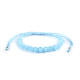 Brăţară shamballa cu mărgele fațetate - Bleu nu-mă-uita (12 Bucăți) Brăţară shamballa cu mărgele fațetate - Bleu nu-mă-uita (12 Bucăți)