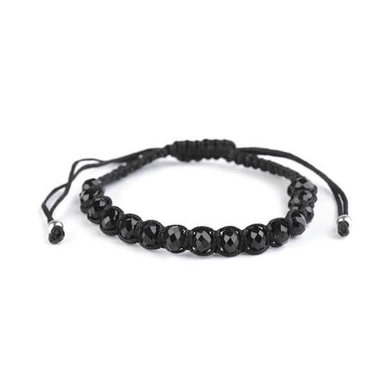 Brăţară shamballa cu mărgele fațetate - Bleu nu-mă-uita (12 Bucăți) Brăţară shamballa cu mărgele fațetate - Bleu nu-mă-uita (12 Bucăți)