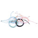 Brăţară shamballa cu mărgele fațetate - Bleu nu-mă-uita (12 Bucăți) Brăţară shamballa cu mărgele fațetate - Bleu nu-mă-uita (12 Bucăți)