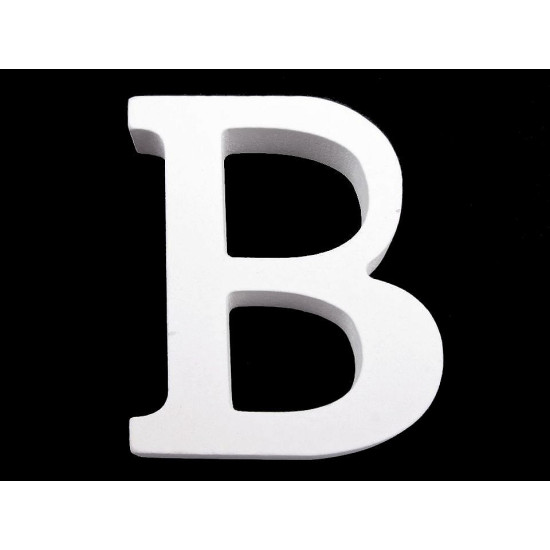 Litere decorative din lemn - Alb (5 Bucăți) Litere decorative din lemn - Alb (5 Bucăți)