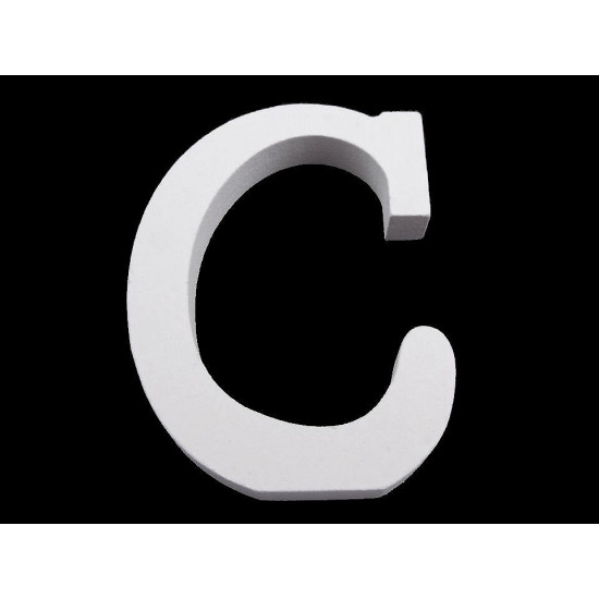 Litere decorative din lemn - Alb (5 Bucăți) Litere decorative din lemn - Alb (5 Bucăți)