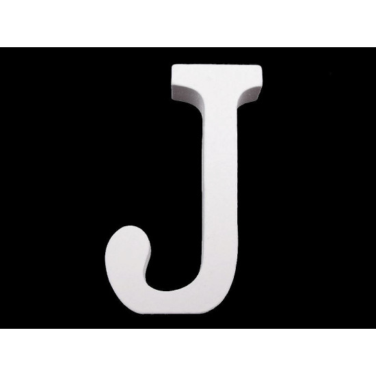 Litere decorative din lemn - Alb (5 Bucăți) Litere decorative din lemn - Alb (5 Bucăți)