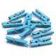 Cârlige lemn colorate, 4x25 mm - Natural deschis (500 Bucăți) Cârlige lemn colorate, 4x25 mm - Natural deschis (500 Bucăți)