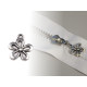 Pandantiv floare, 15x18 mm - Platinum (10 Bucăți) Pandantiv floare, 15x18 mm - Platinum (10 Bucăți)