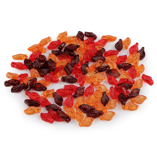 Mărgele frunză, mix, 5x10 mm - Mix (20 Grame) Mărgele frunză, mix, 5x10 mm - Mix (20 Grame)