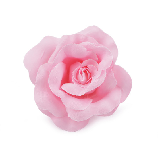 Broșă / clamă de păr trandafir, ø6 cm - Fuchsia închis (1 Bucată)