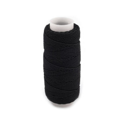 Ață elastică, 25 m - Negru (1 Bucată)