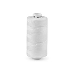 Ață pentru blugi, 200 m 30x3 - Alb (1 Bucată)