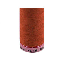 Ață poliester aspo amann, 500 m - Red-brown (20 Bucăți)