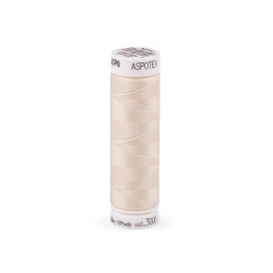 Ață poliester elastică 100 m aspotex 120 amann - Crem (20 Bucăți)