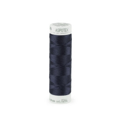 Ață poliester elastică 100 m aspotex 120 amann - Albastru întunecat (20 Bucăți)