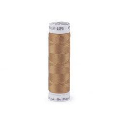 Ață poliester elastică 100 m aspotex 120 amann - Bej camel (20 Bucăți)