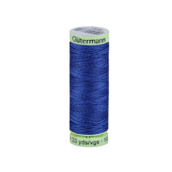 Ață poliester gütermann jeans, 30 m - Albastru cobalt (1 Bucată)
