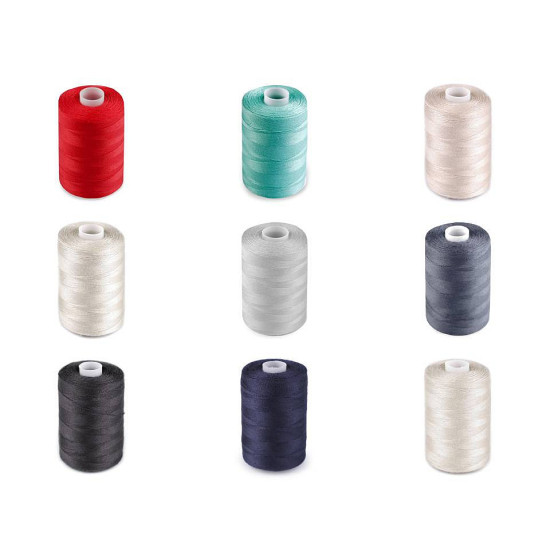 Ață poliester pentru overlock ntf 40/2, 1000 m - Roșu deschis (12 Bucăți) Ață poliester pentru overlock ntf 40/2, 1000 m - Roșu deschis (12 Bucăți)