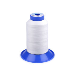 Ață elastică sabaflex 120; 1500 m - Alb (1 Bucată)