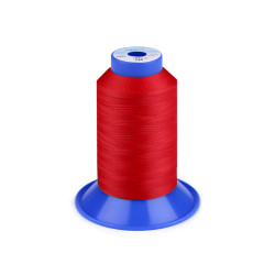 Ață elastică sabaflex 120; 1500 m - Roșu (1 Bucată)