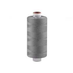 Ață poliester aspo amann. 1000 m - Gri neutral (1 Bucată)