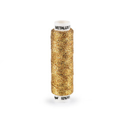Ață metalică pentru brodat metalux, 100 m - Auriu (10 Bucăți)
