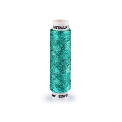 Ață metalică pentru brodat metalux, 100 m - Turcoaz marin (10 Bucăți)