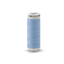 Ata elastica poliester seraflex mettler 130 m - Albastru deschis (5 Bucăți)