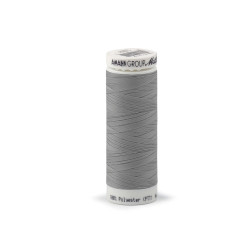 Ata elastica poliester seraflex mettler 130 m - Gri deschis (10 Bucăți)