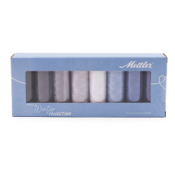 Set de fire de bumbacsilk-finish 8x150 m - Mix (1 Set)