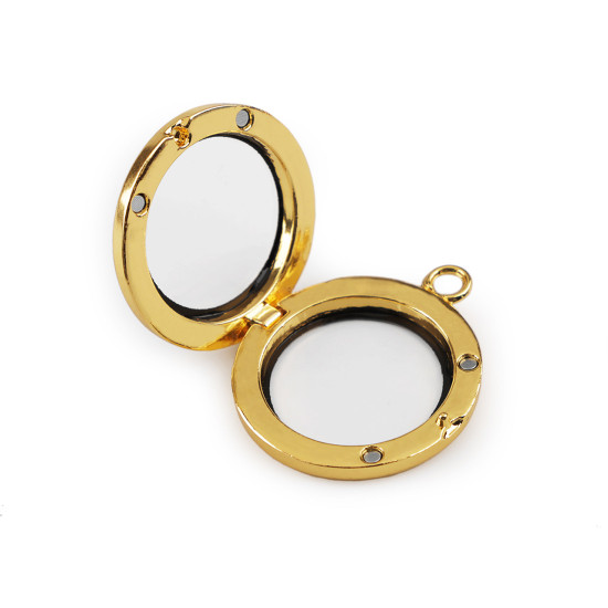 Pandantiv medalion rotund, ø30 mm - Platinum (3 Bucăți) Pandantiv medalion rotund, ø30 mm - Platinum (3 Bucăți)