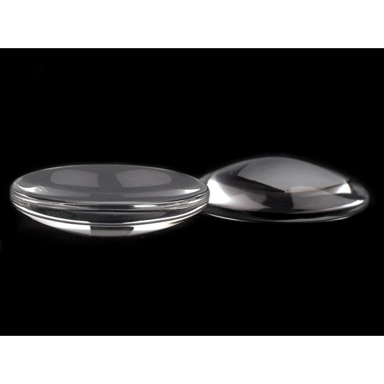 Caboșon sticlă transparent, ø25 mm - Transparent (100 Bucăți) Caboșon sticlă transparent, ø25 mm - Transparent (100 Bucăți)