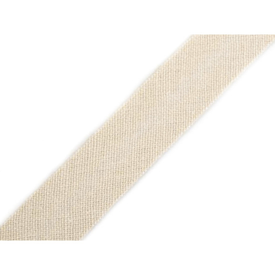 Bandă bias din bumbac, lățime 14 mm - Maro coniac (25 Metri) Bandă bias din bumbac, lățime 14 mm - Maro coniac (25 Metri)