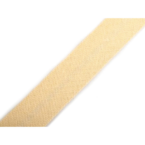 Bandă bias din bumbac, lățime 14 mm - Maro coniac (25 Metri) Bandă bias din bumbac, lățime 14 mm - Maro coniac (25 Metri)