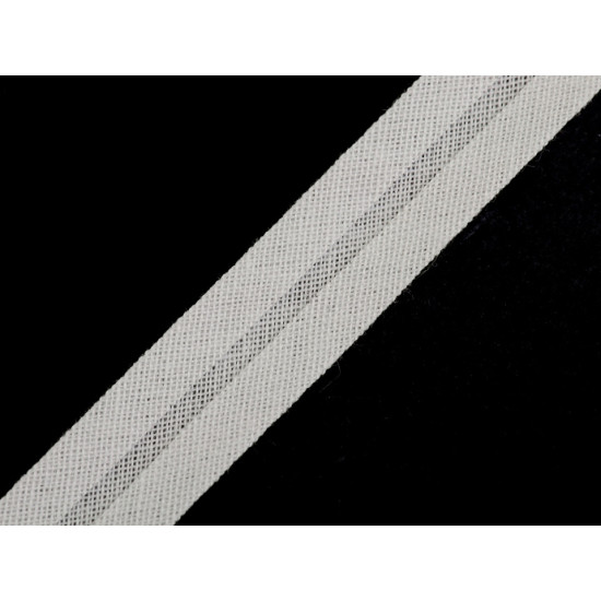 Bandă bias din bumbac, lățime 14 mm - Maro coniac (25 Metri) Bandă bias din bumbac, lățime 14 mm - Maro coniac (25 Metri)