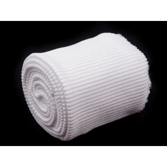 Set bordură și manșete elastice tricotate, lățime 7 cm - Gri (1 Set) Set bordură și manșete elastice tricotate, lățime 7 cm - Gri (1 Set)
