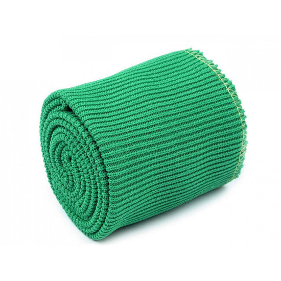 Set bordură și manșete elastice tricotate, lățime 7 cm - Gri (1 Set) Set bordură și manșete elastice tricotate, lățime 7 cm - Gri (1 Set)