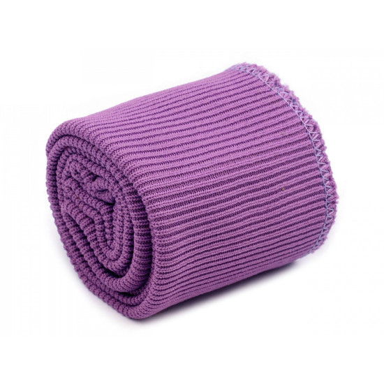 Set bordură și manșete elastice tricotate, lățime 7 cm - Gri (1 Set) Set bordură și manșete elastice tricotate, lățime 7 cm - Gri (1 Set)