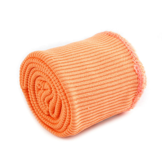 Set bordură și manșete elastice tricotate, lățime 7 cm - Gri (1 Set) Set bordură și manșete elastice tricotate, lățime 7 cm - Gri (1 Set)