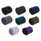 Set bordură și manșete elastice tricotate, lățime 7 cm - Gri (1 Set) Set bordură și manșete elastice tricotate, lățime 7 cm - Gri (1 Set)
