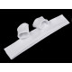Set bordură și manșete elastice tricotate, lățime 7 cm - Gri (1 Set) Set bordură și manșete elastice tricotate, lățime 7 cm - Gri (1 Set)