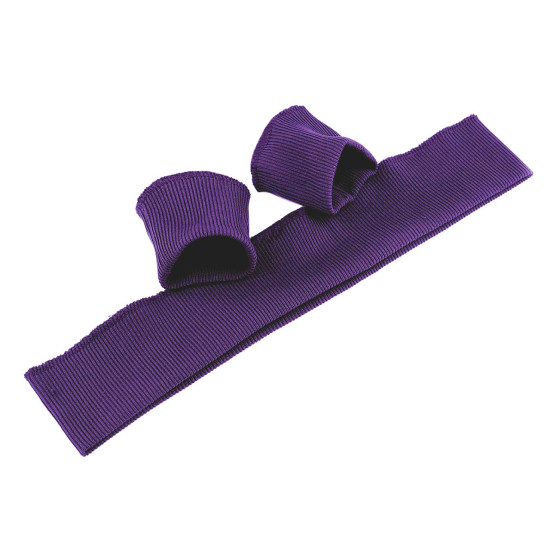 Set bordură și manșete elastice tricotate, lățime 7 cm - Gri (1 Set) Set bordură și manșete elastice tricotate, lățime 7 cm - Gri (1 Set)