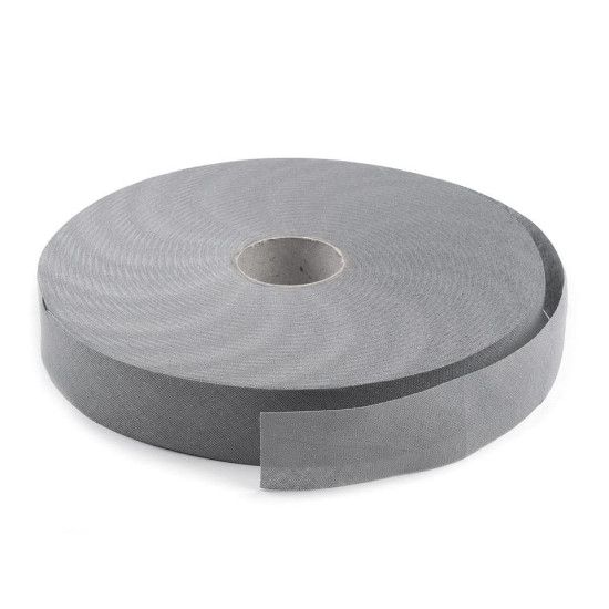 Bandă bias bumbac nepliată, lățime 30 mm - Alb (100 Metri) Bandă bias bumbac nepliată, lățime 30 mm - Alb (100 Metri)