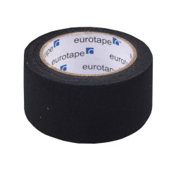 Bandă adezivă textilă, 10mx48mm - Negru (1 Bucată)