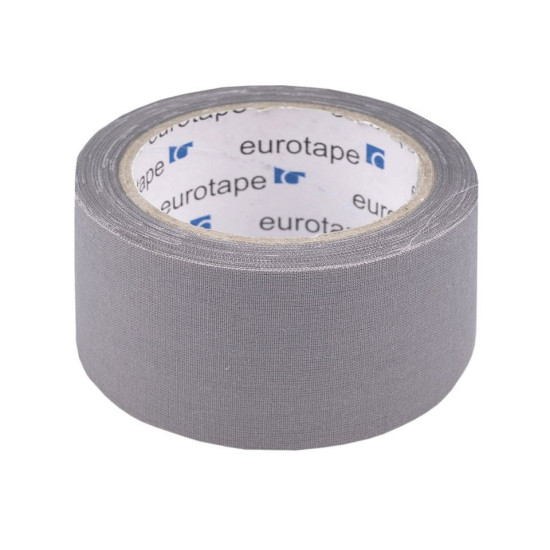 Bandă adezivă textilă, 10mx48mm - Gri neutral (1 Bucată) Bandă adezivă textilă, 10mx48mm - Gri neutral (1 Bucată)
